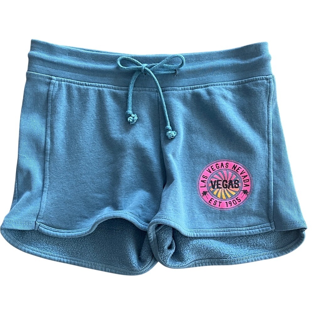 US Apparel Las‎ Vegas Blue Women's Athletic Shorts Small
